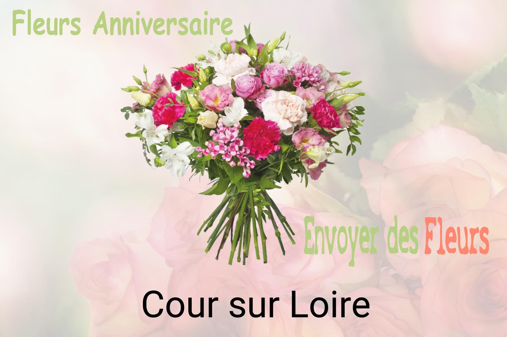 Bouquet de fleurs d’anniversaire livré à Cour-sur-Loire