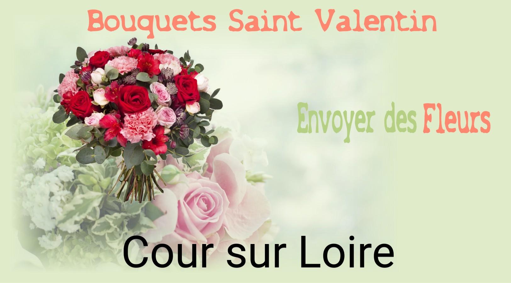 Roses de Saint-Valentin livrées à Cour-sur-Loire